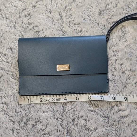 NEW Kate Spade Mollie Wristlet Wallet Blue Leather Putnam Drive - Picture 8 of 8